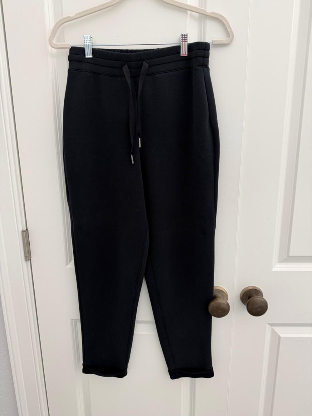 SPANX Black Track Joggers
